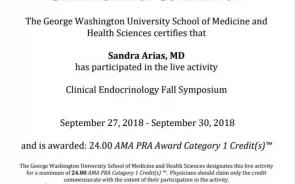 Clinical Endocrinology Fall Symposium